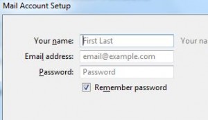 Configure Thunderbird Email 2
