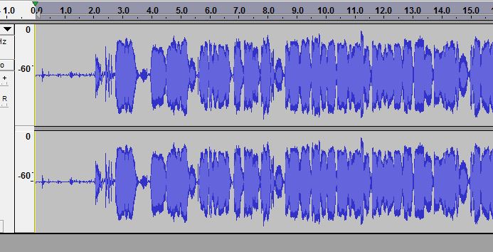 E-Learning Mic ATR 2100 Noise Reducetion Normalize Waveform